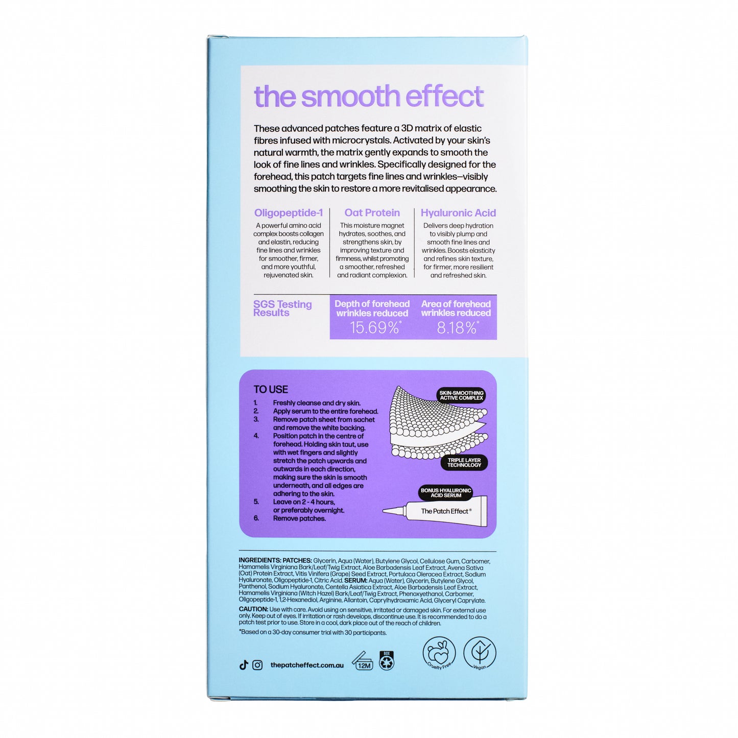 The Smooth Effect - For Forehead Area